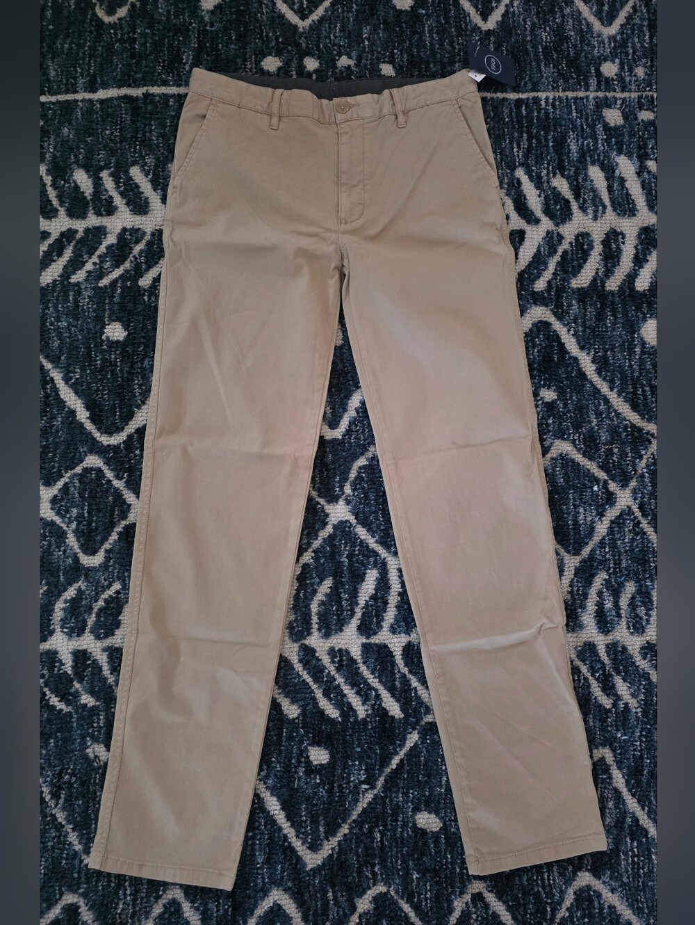 1901 Boy's Size 20 Tan Khaki Slim Straight Adjustable Waist Twill Chino Pant